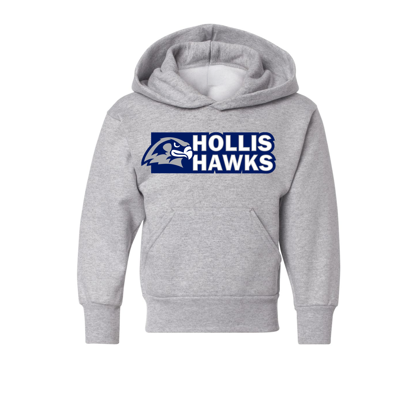 The Hollis Block Print Hoodie - Youth