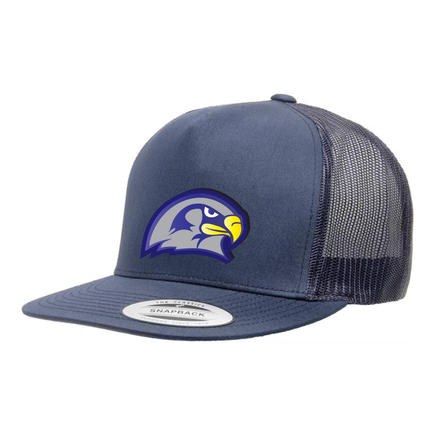 Hat with Hollis Hawk patch