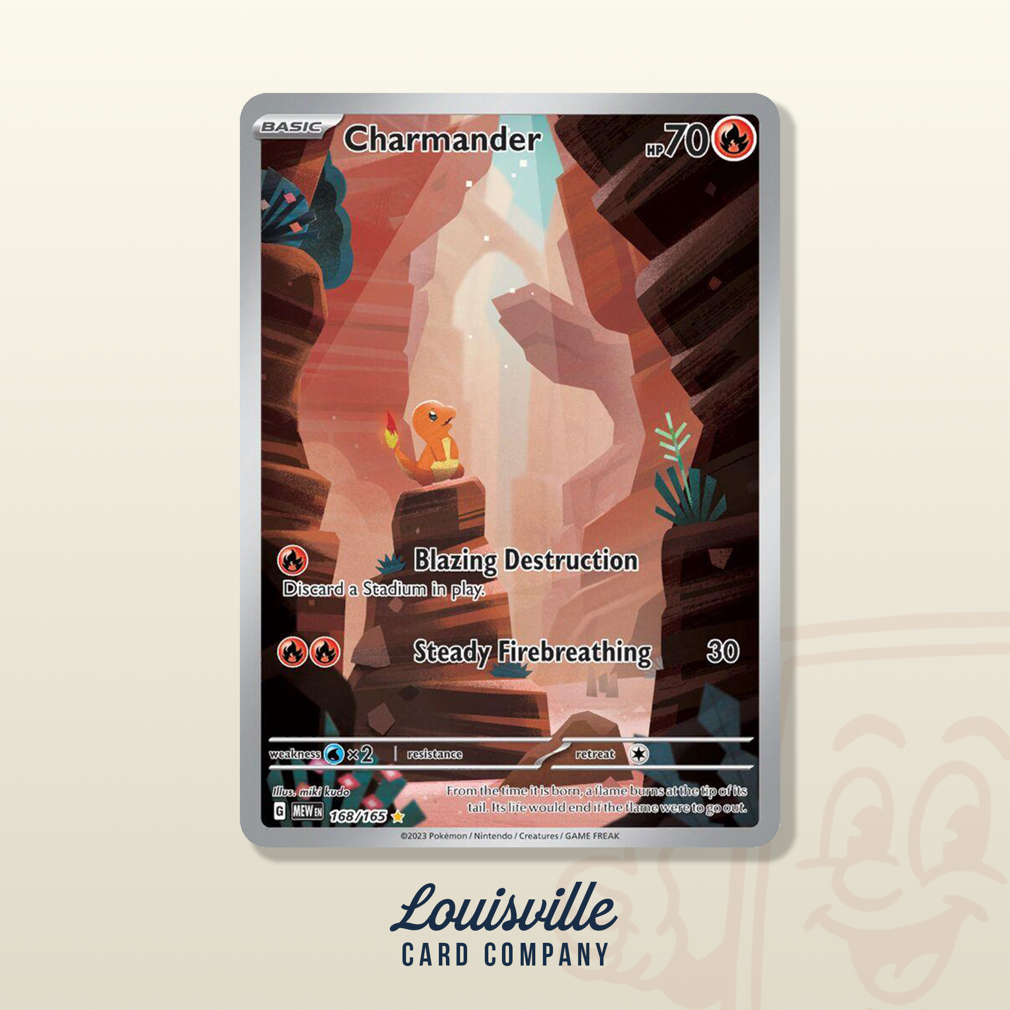 Charmander #168 Pokemon Scarlet & Violet 151