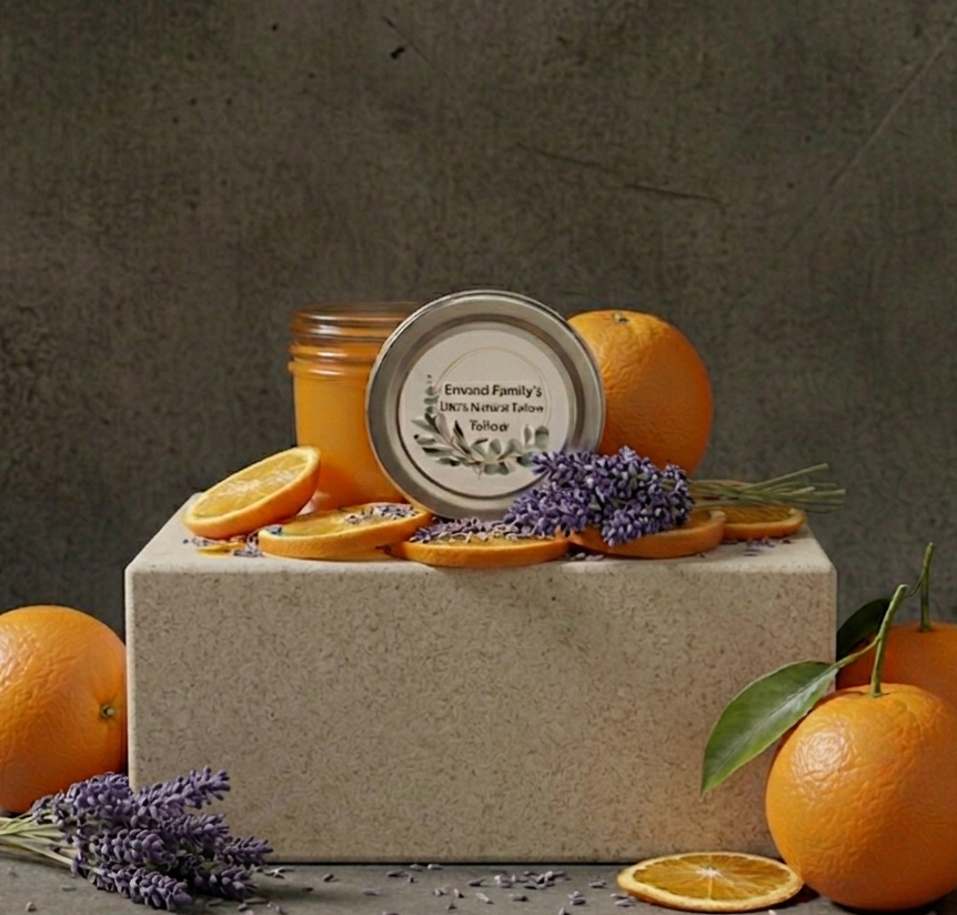 Lavender Citrus Tallow Balm 5oz