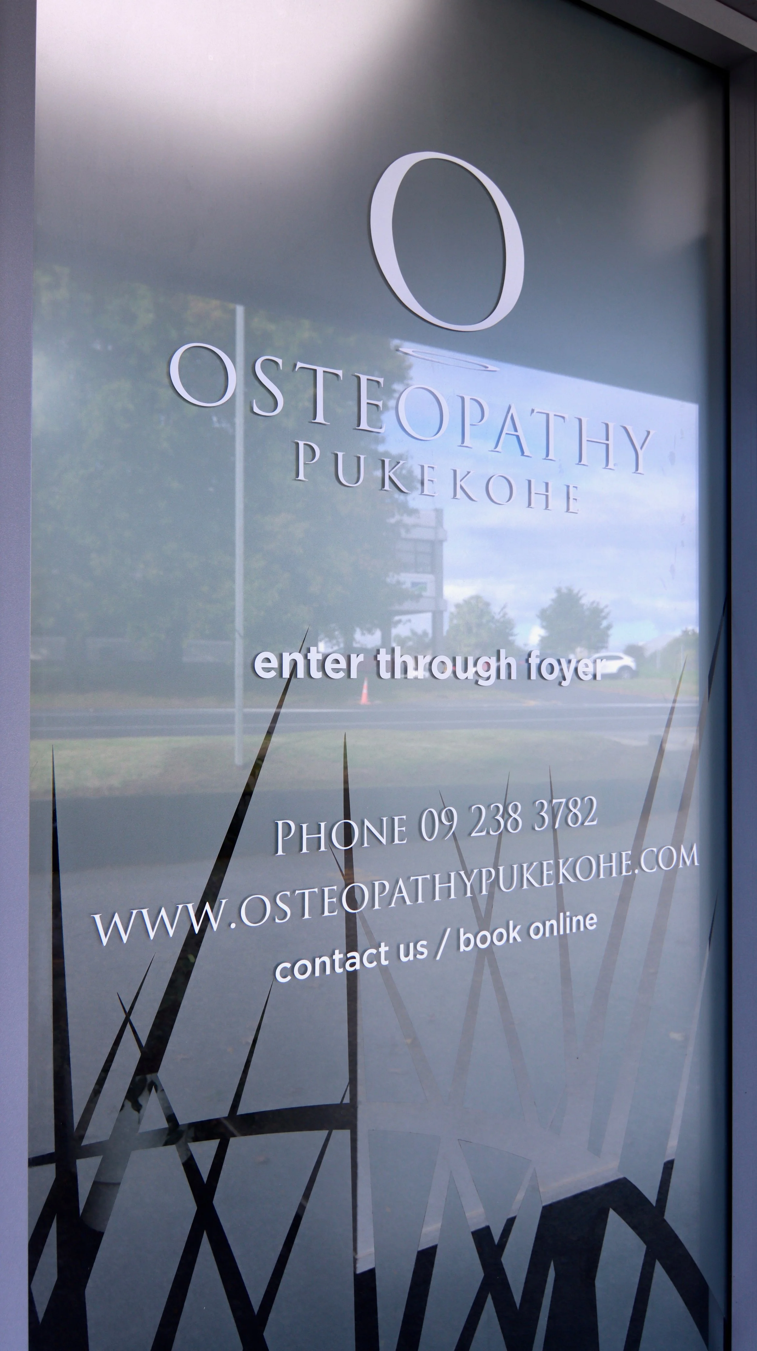 Entrance to Osteopathy clinic located in Pukekohe