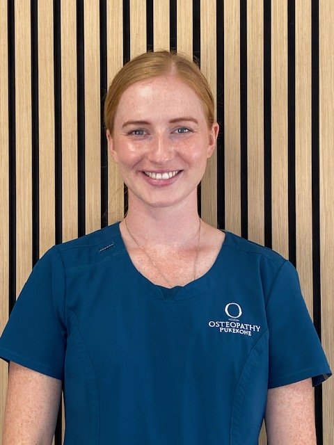Osteopath Phoebe at Pukekohe clinic