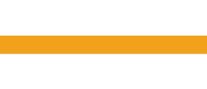 Black background with an orange horizontal stripe near the top.