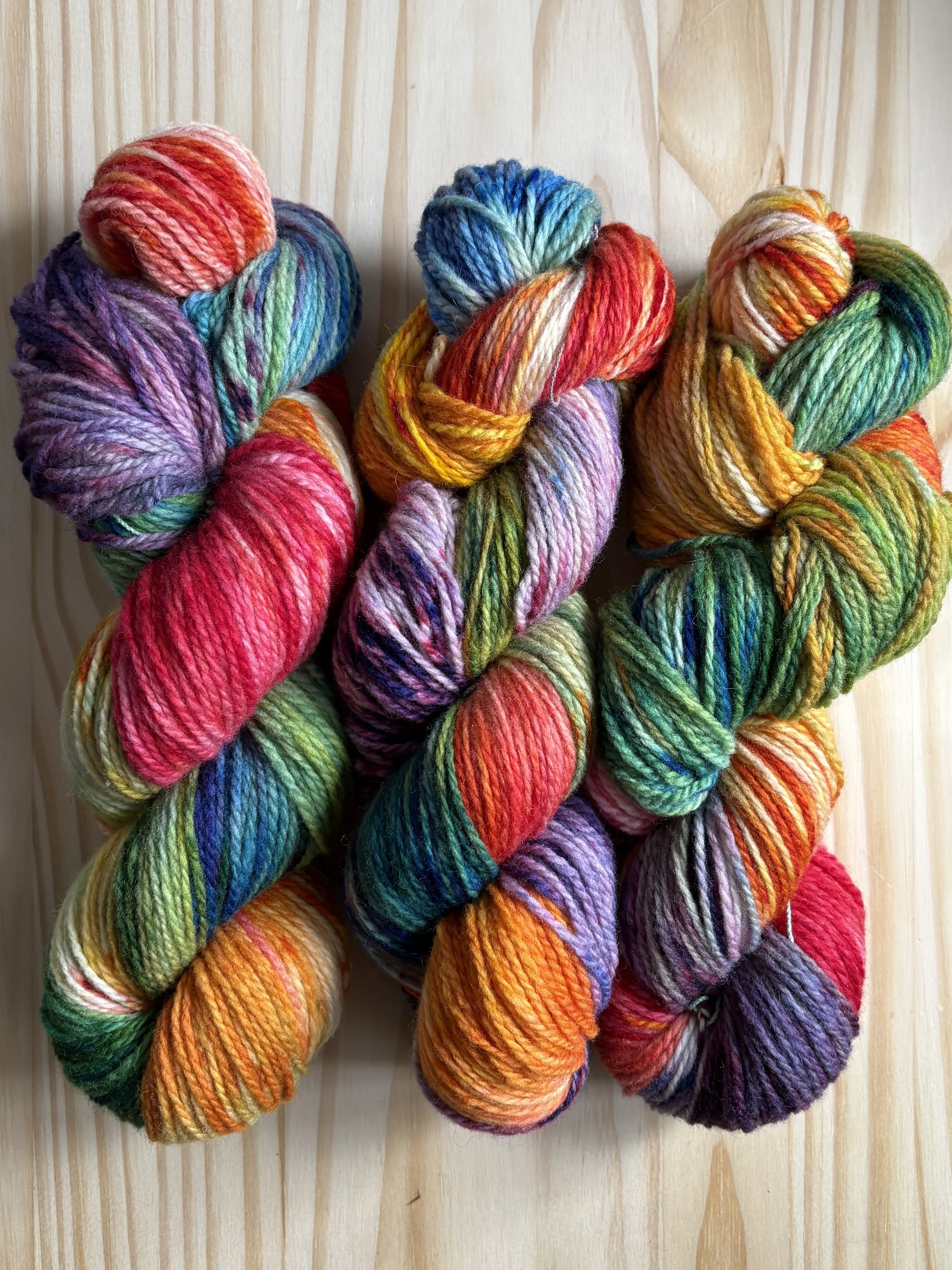 Rainbow Wooly Merino DK