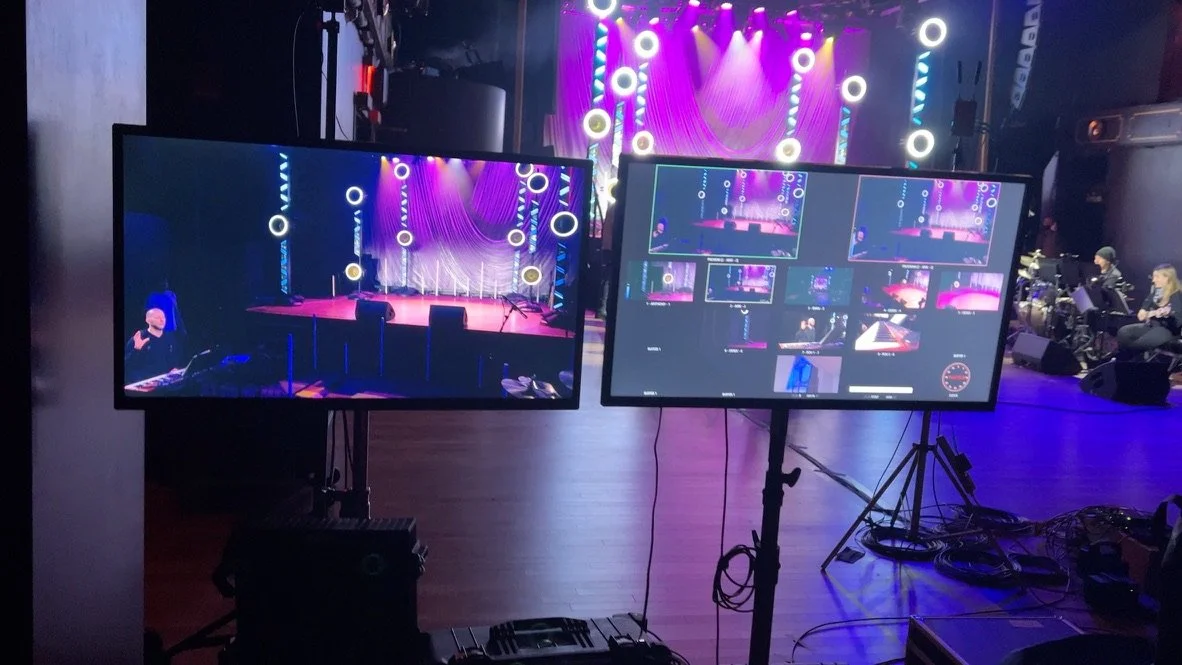 On set for Chase INdustrial - choreographed by Samantha Farrow.jpeg