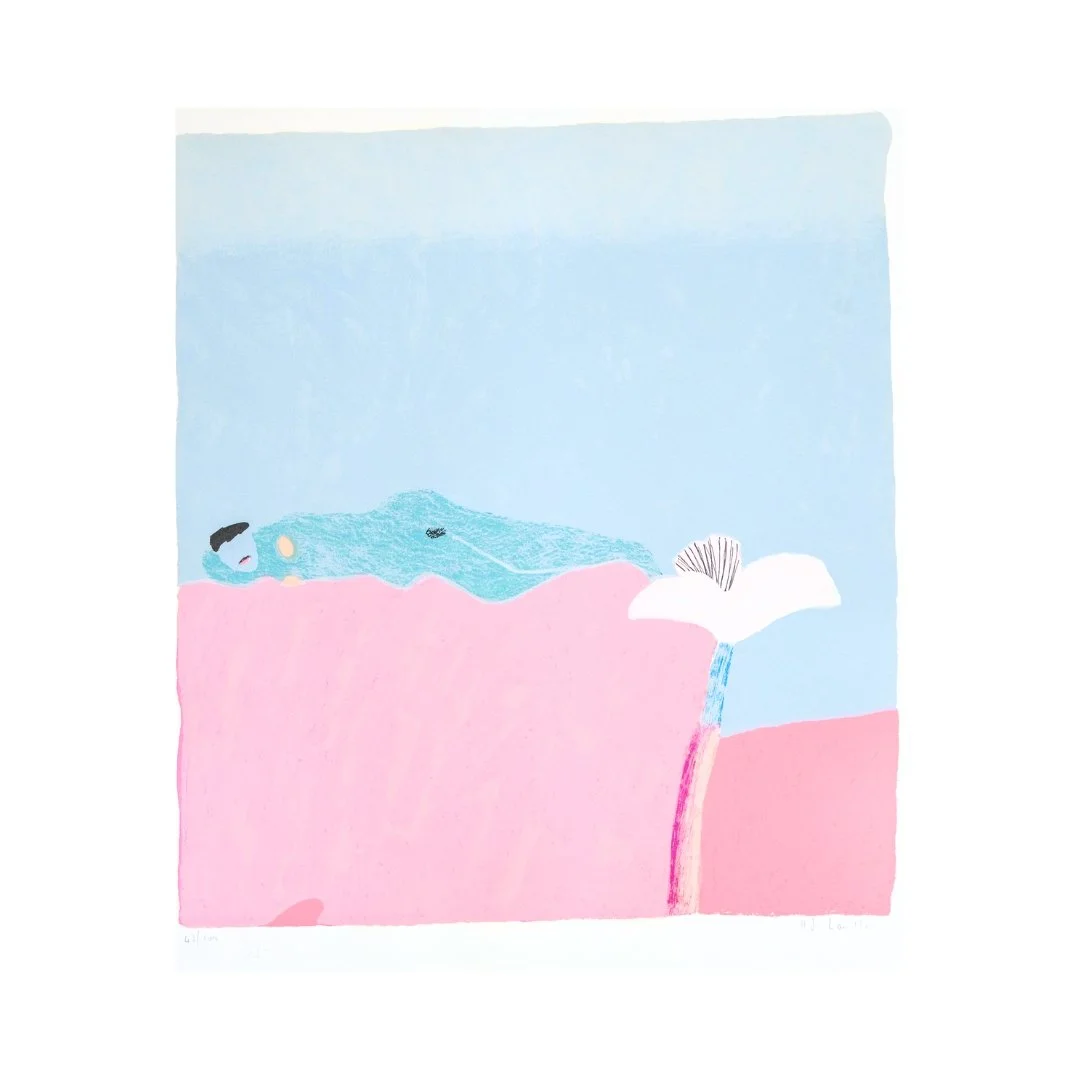 Desnudo y Flor Enorme / Joy Laville