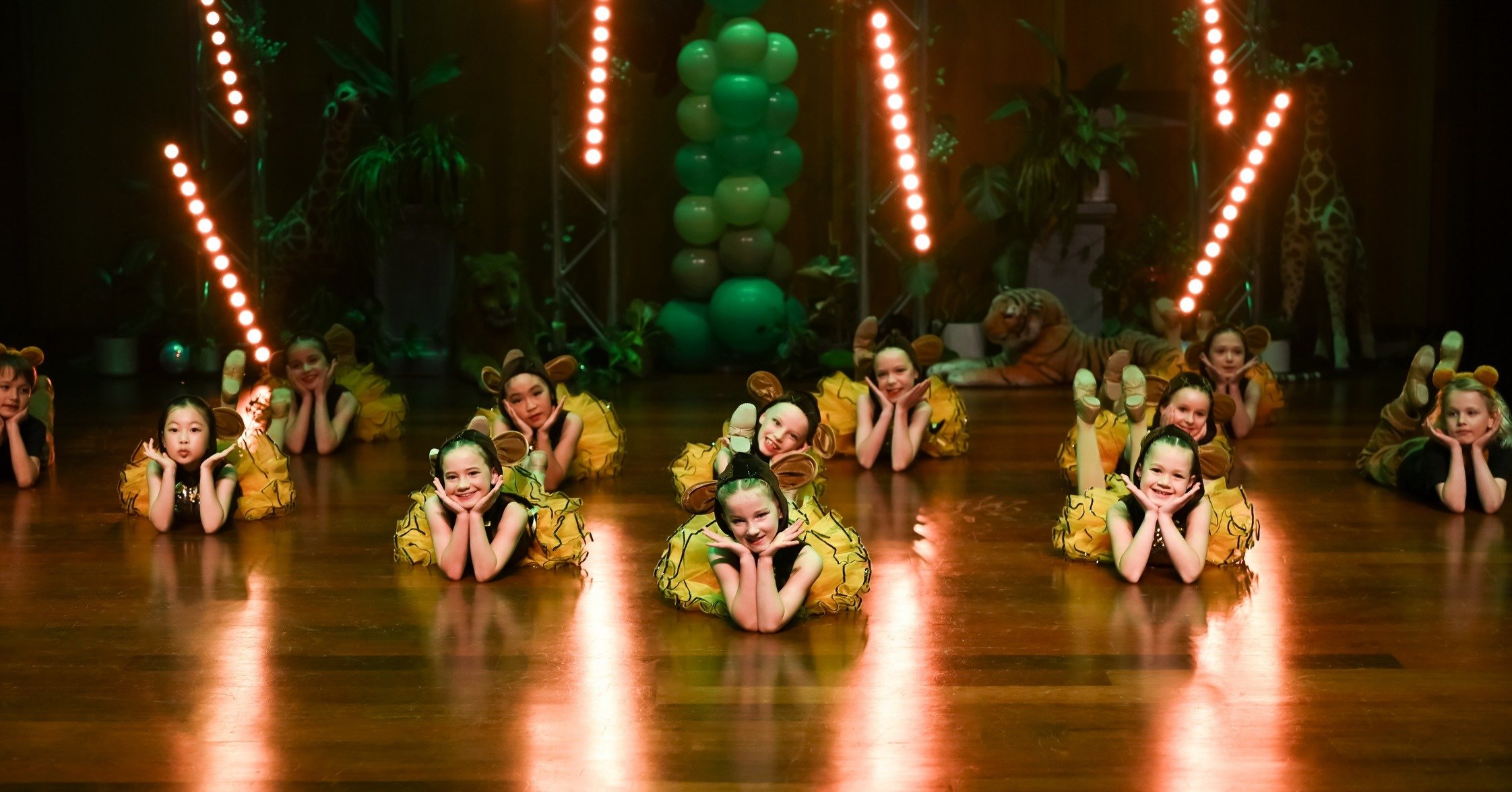 Welcome to the Jungle! 🐯🌴🐆🐻

We are so proud of our Under 8 students and their incredible mid-year showcase. Our mini movers wowed a nearly sold-out audience, and we couldn&rsquo;t be happier with their hard work and confidence on stage.

A big t