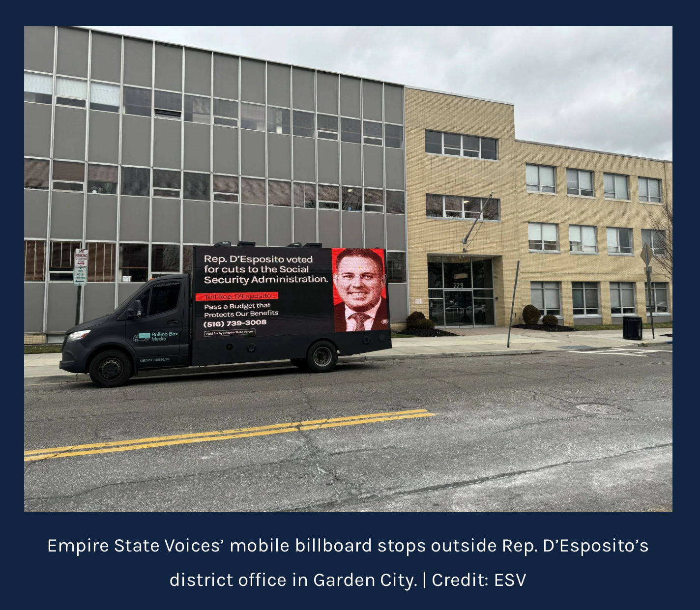 Truck billboard
