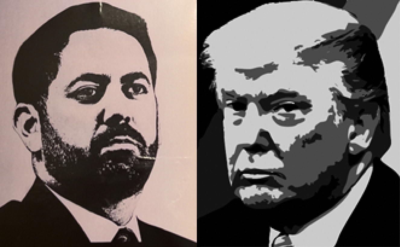 Lawler - Trump Silhouettes