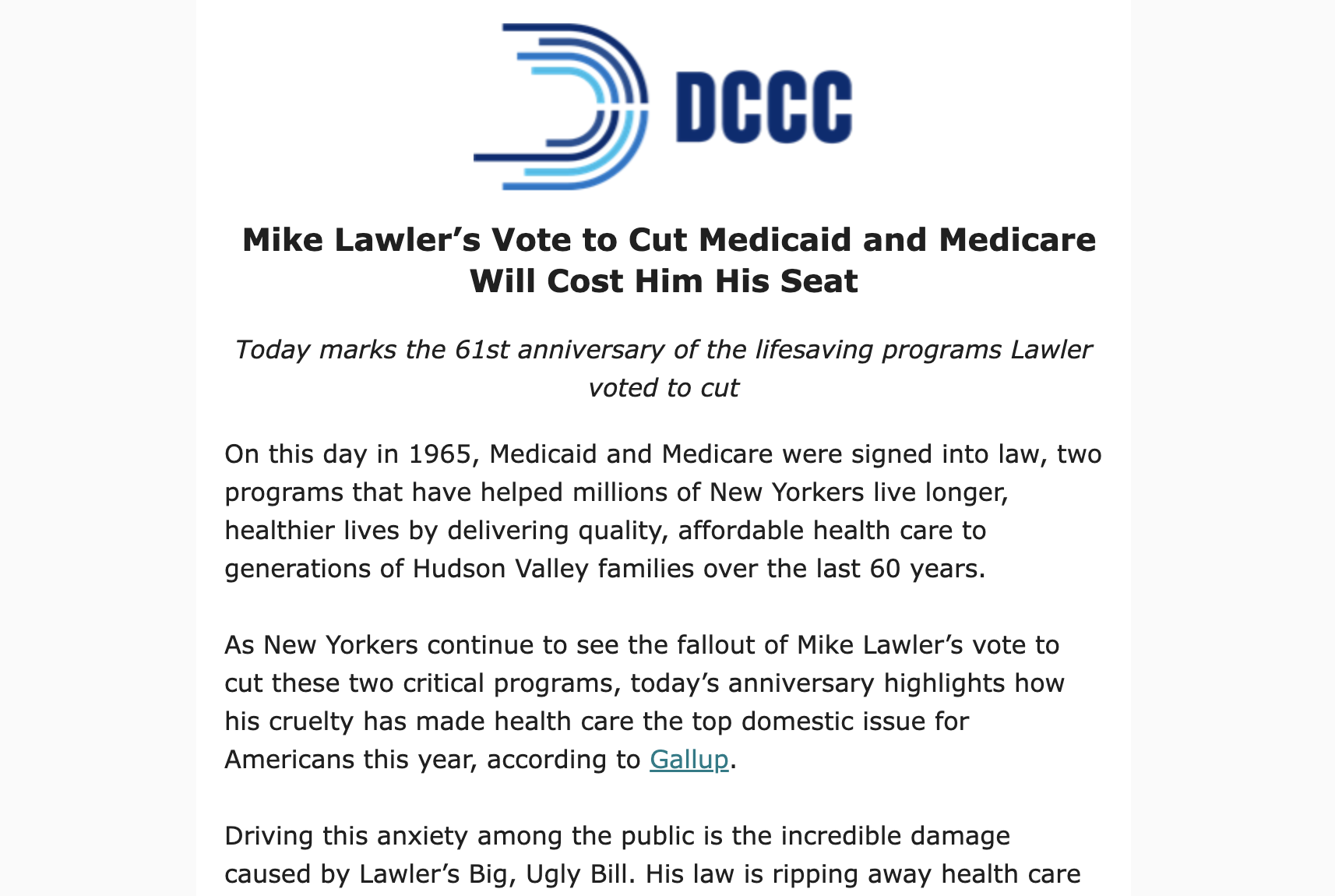 Mike Lawler’s Vote to Cut Medicaid and Medicare Will Cost Him His Seat