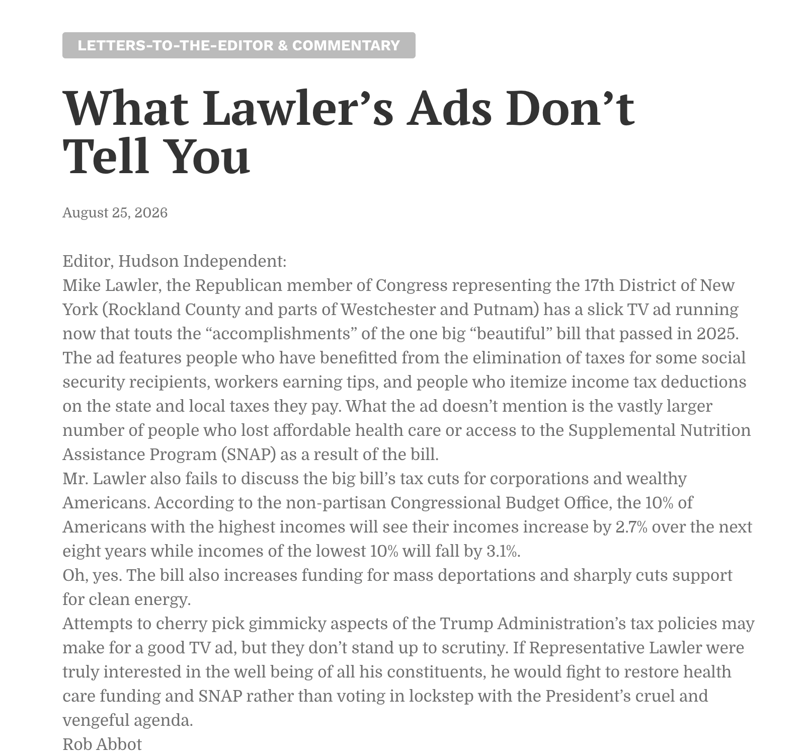 What Lawler’s Ads Don’t Tell You