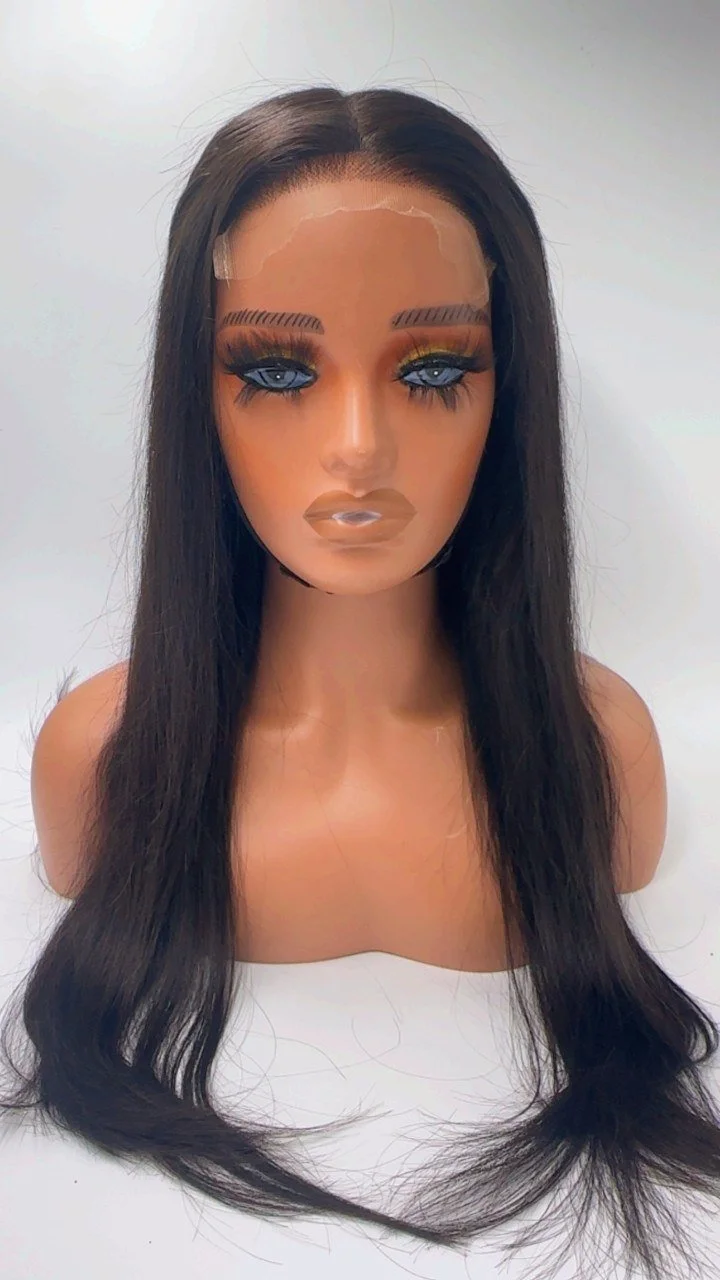 5x5 Straight HD Lace Closure Wig 200% density