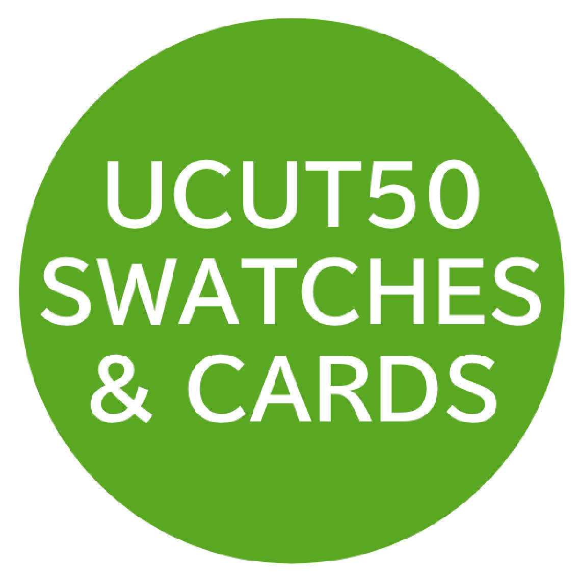 UCUT50 Colour Swatches & Cards