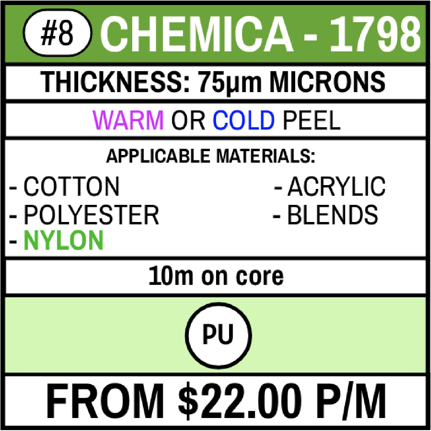 Chem 1798 | 7% Discount