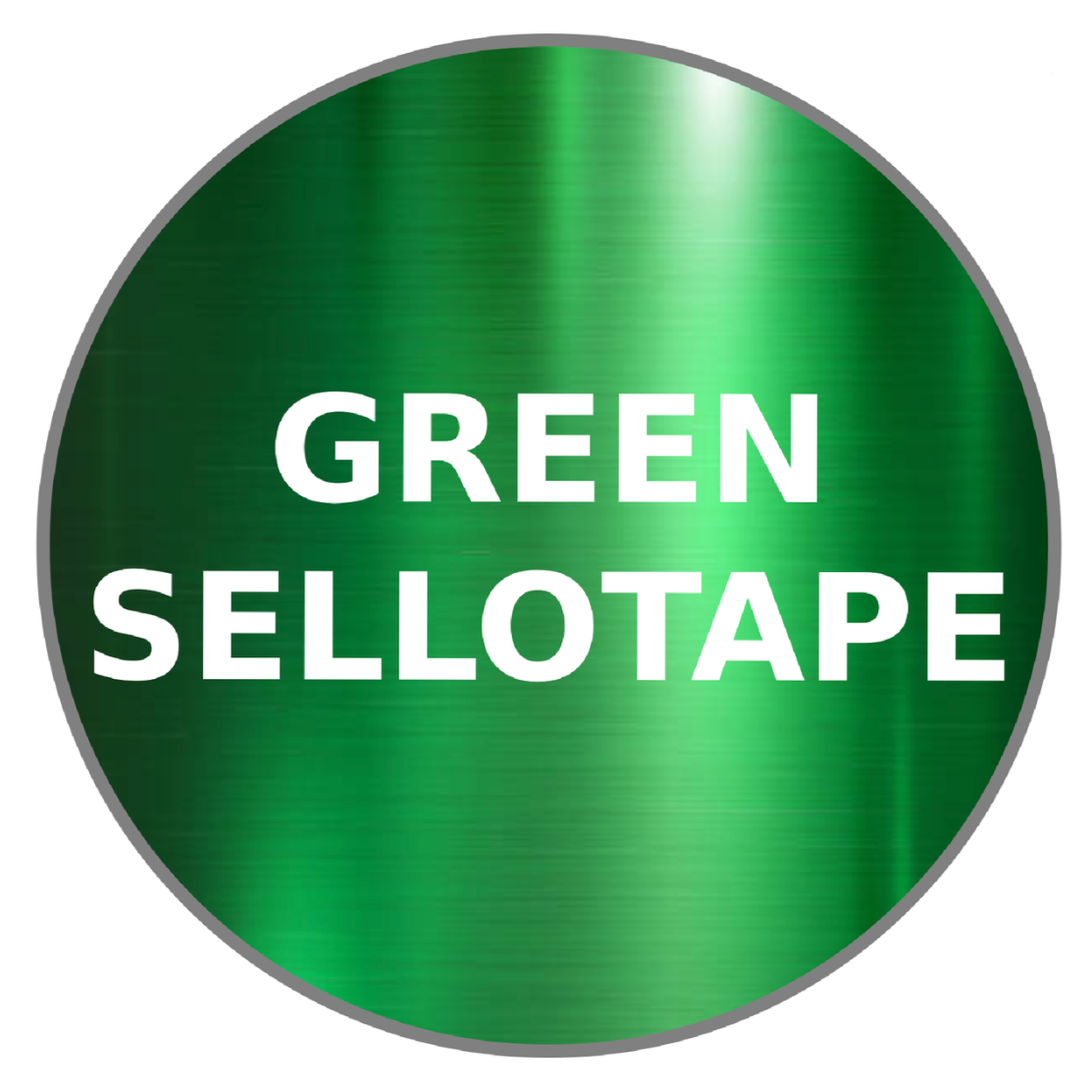 Heat Press Sellotape Green
