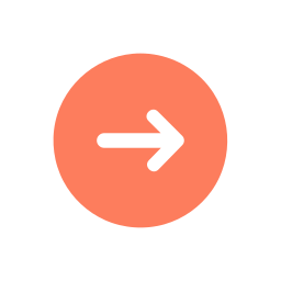 Orange circle with a black right-pointing arrow in the center
