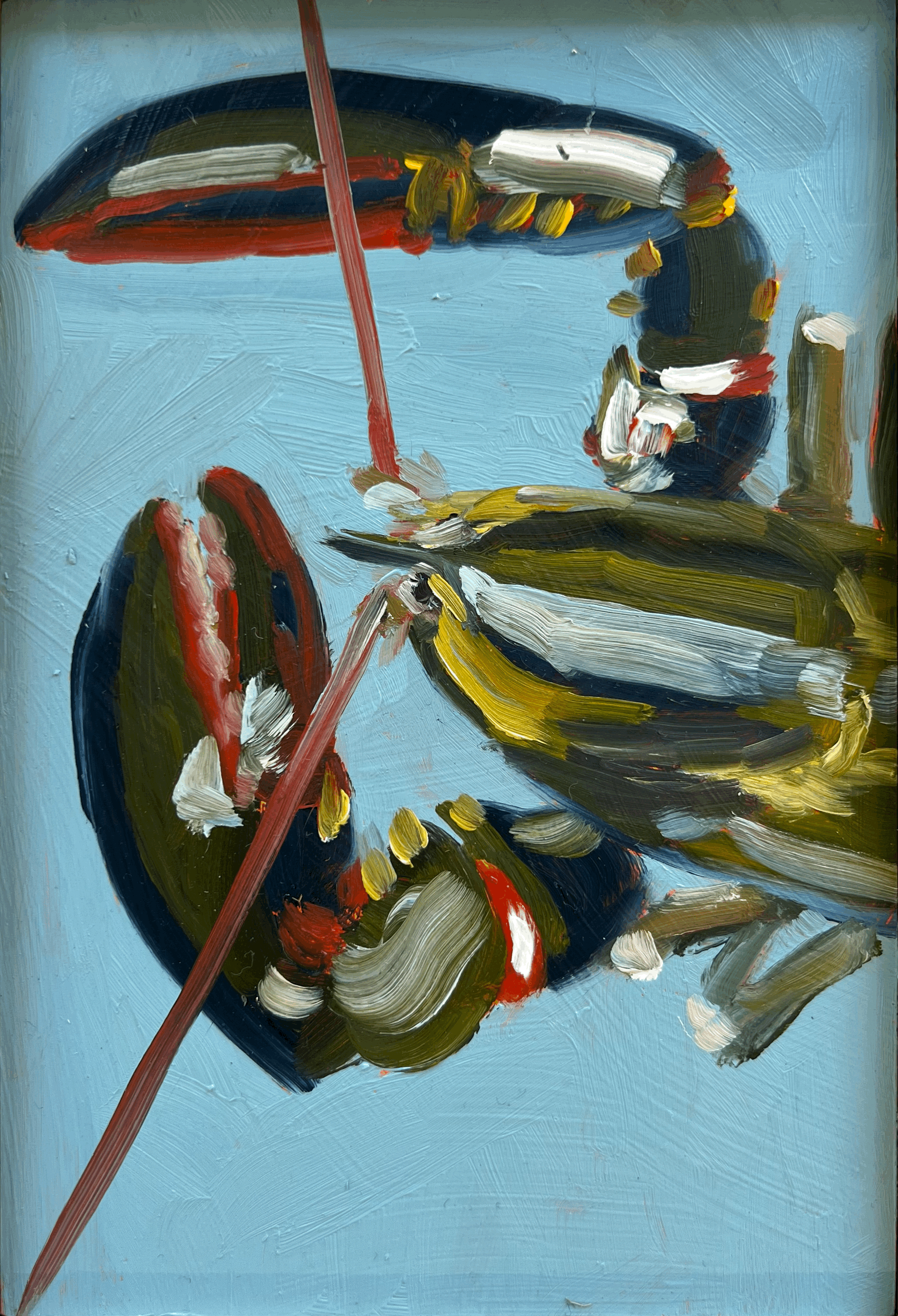 Sky Blue Lobster - Caroline Carney