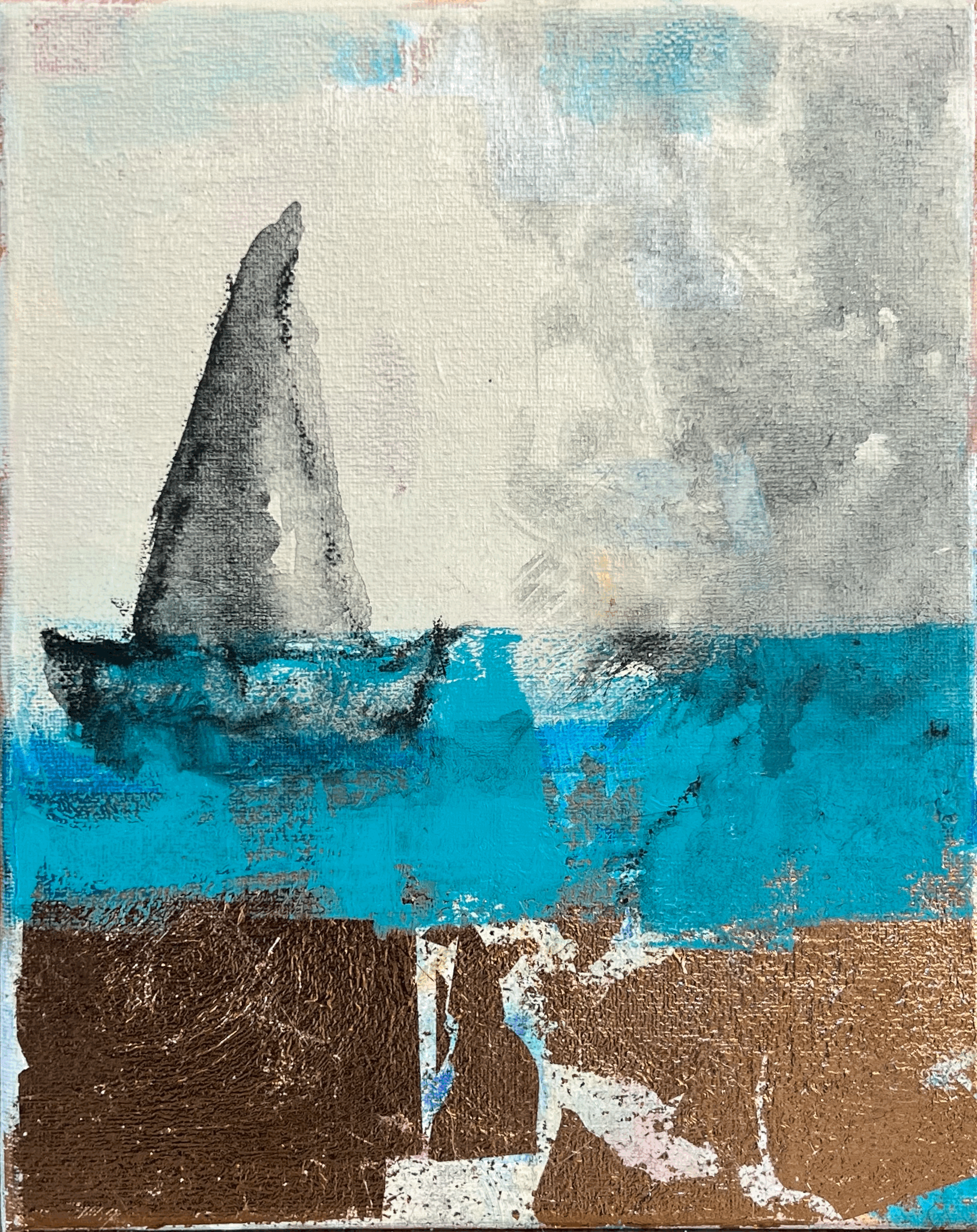 Sailing Copper Leaf - Philip Celeste