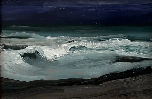 Oceanside at Dawn Postcard