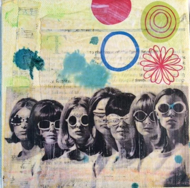 Shady Ladies  2020  20” x 20”  sold