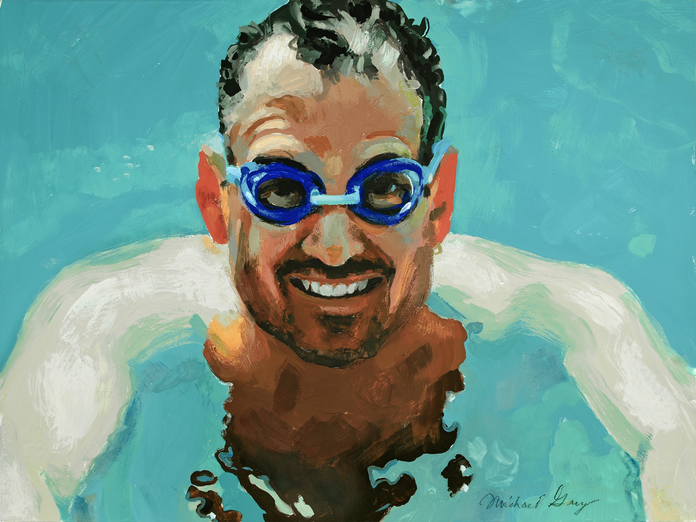 Fiendish Swimmer - Michael Guy