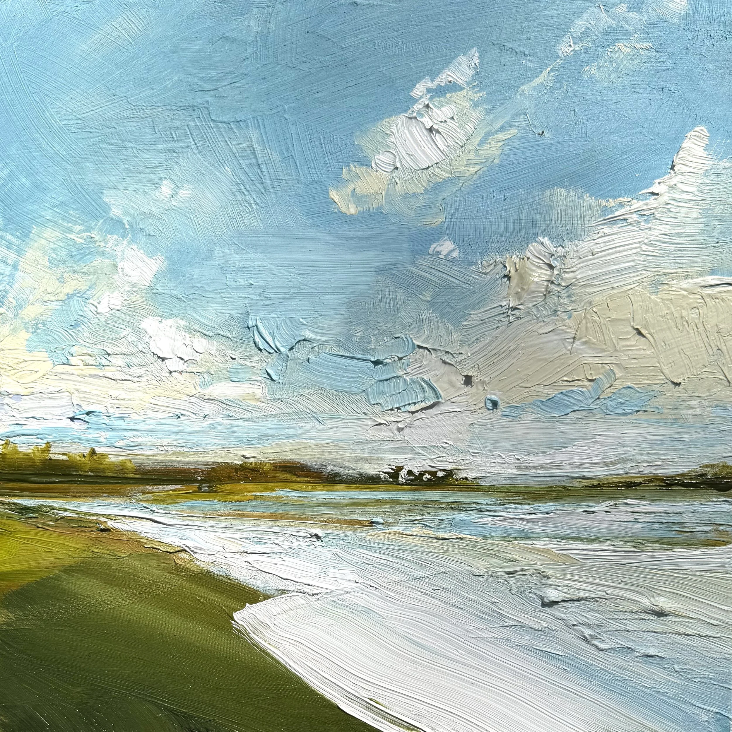 The Moors 8 x 8 in, oil on panel $550