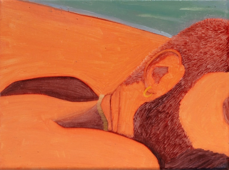 Samuel (Herring Cove), oil on linen, 9 by 12 inches, 2024 $1,600