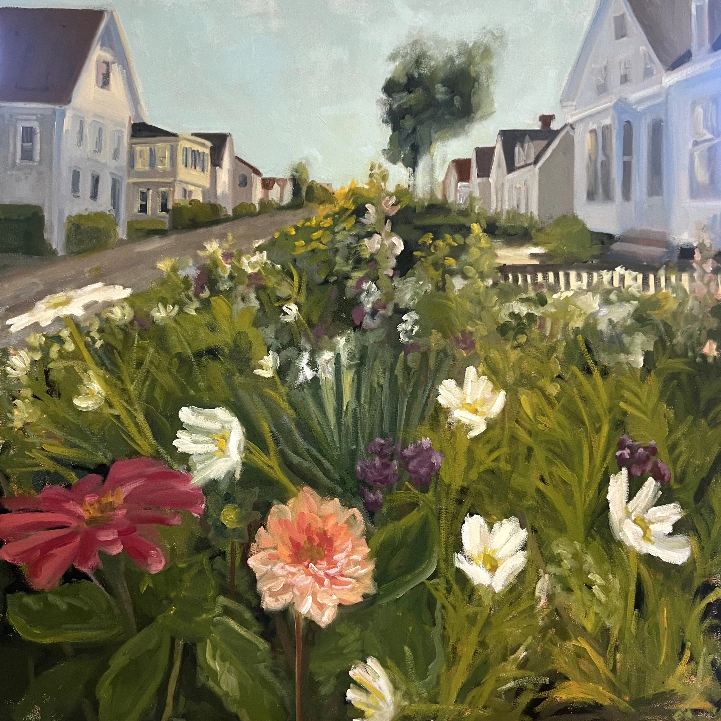 Summer Breeze 36 x 36 inches, oil on canvas $2800