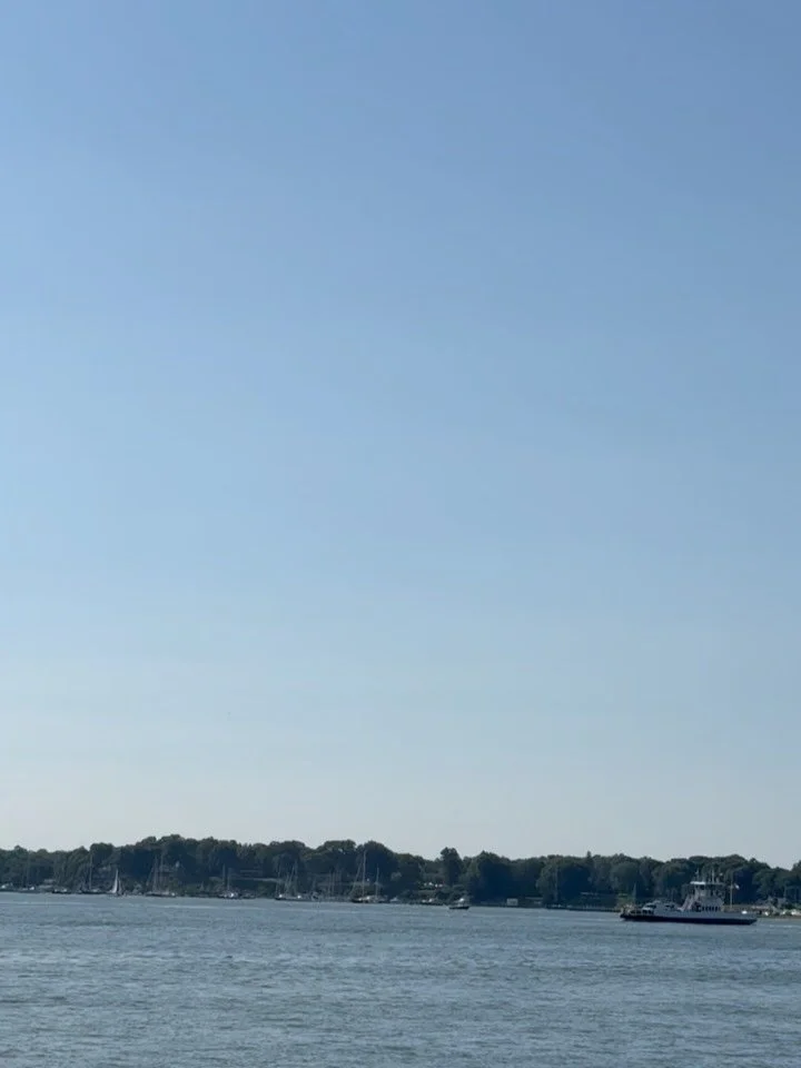 Every morning begins with a beautiful drive across Shelter Island, and every night ends with gratitude.

This commute has become part of the Blue Han story&mdash;a quiet reminder of why we started this journey. Early mornings, long nights, and countl