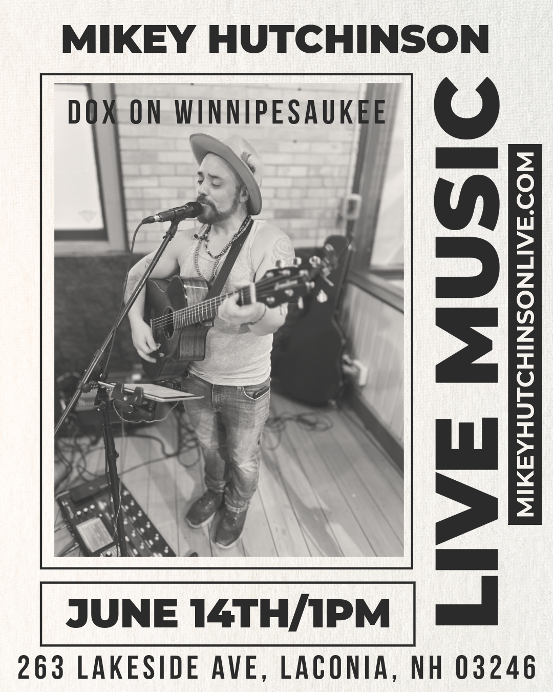 Mikey Hutchinson @ DOX on Winnipesaukee