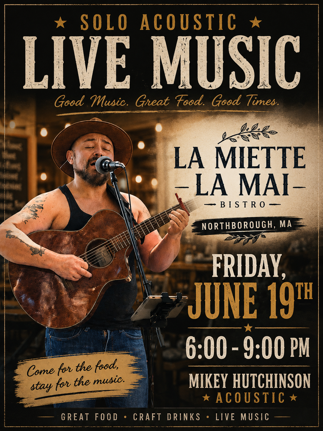 Mikey Hutchinson @ La Miette La Mie