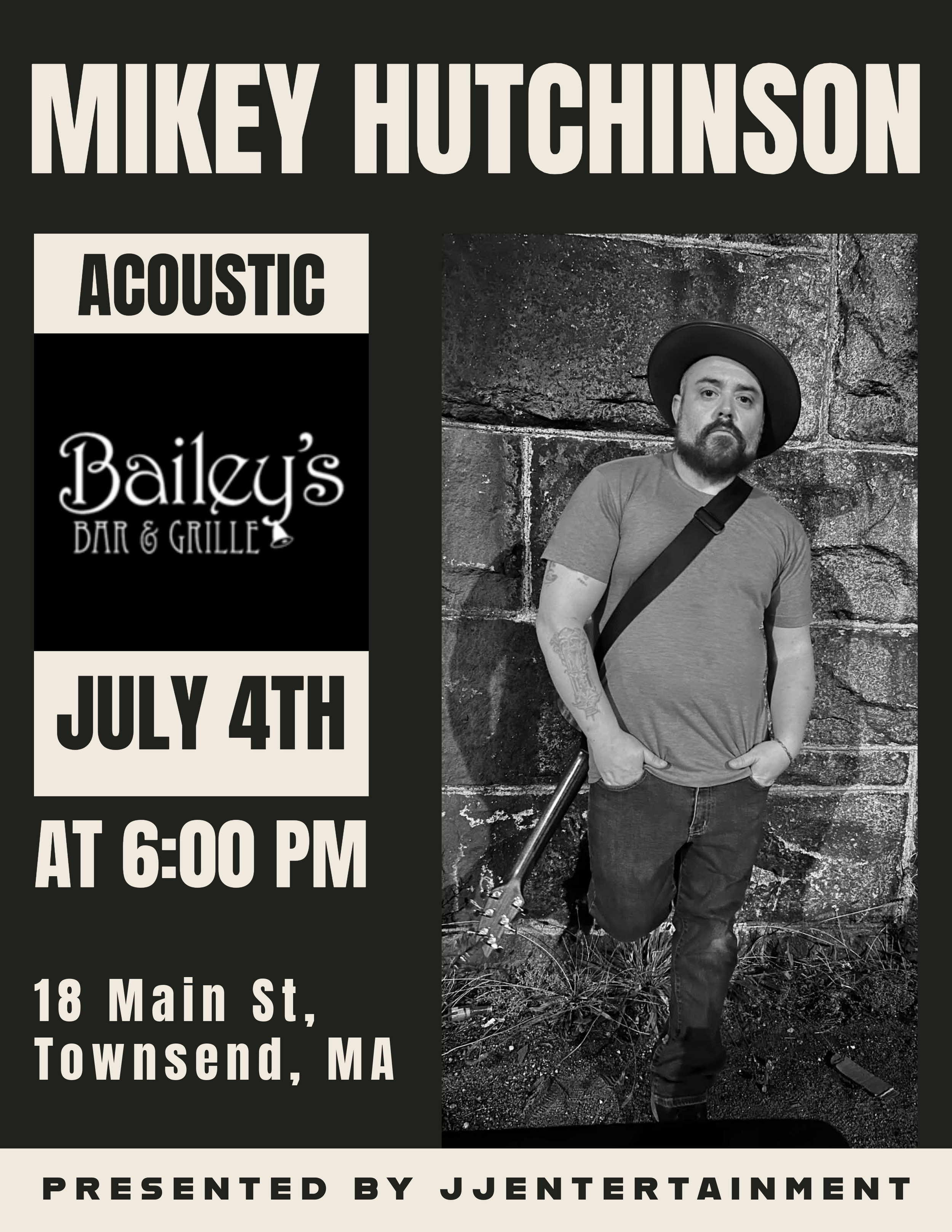 Mikey Hutchinson @ Bailey's Bar and Grill