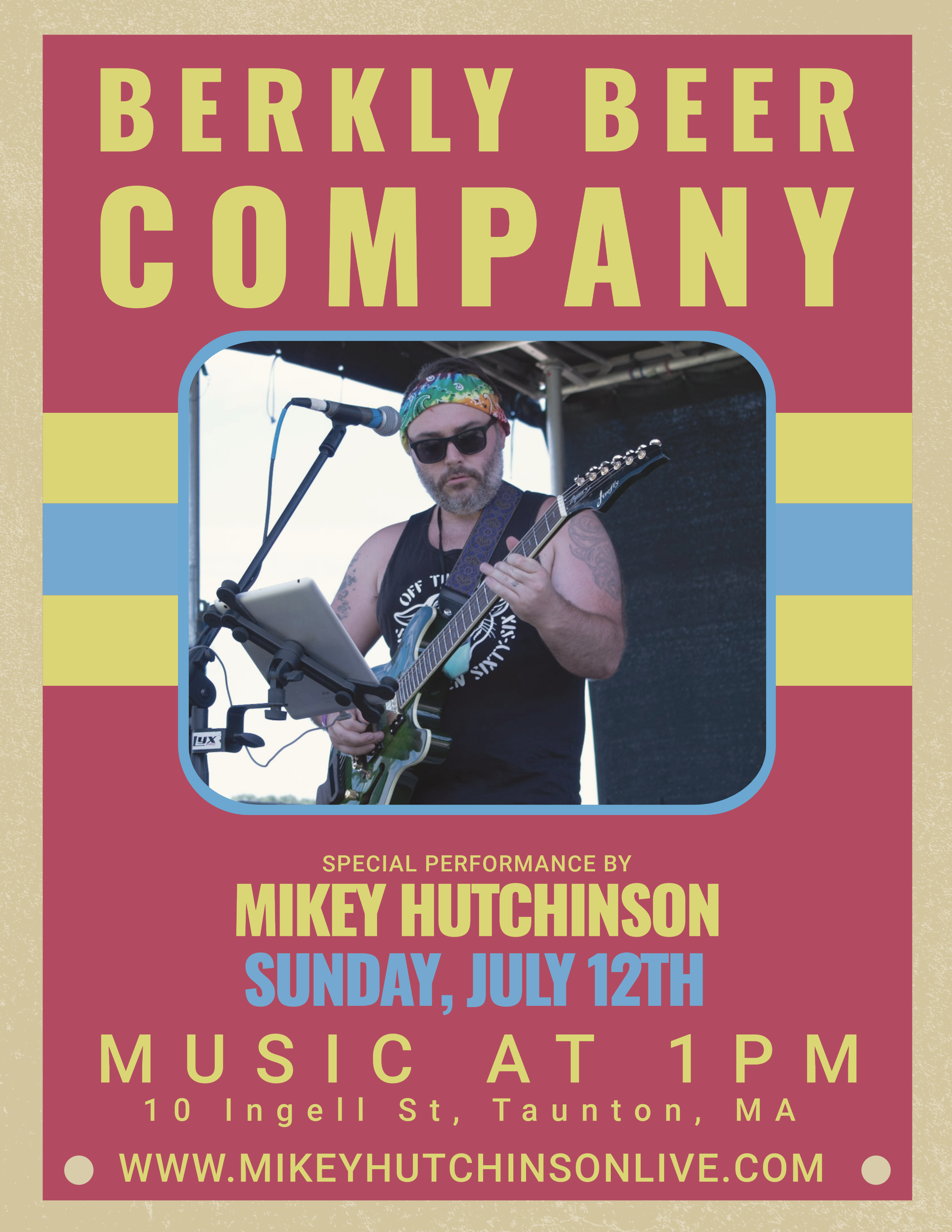 Mikey Hutchinson @ Berkley Beer Company