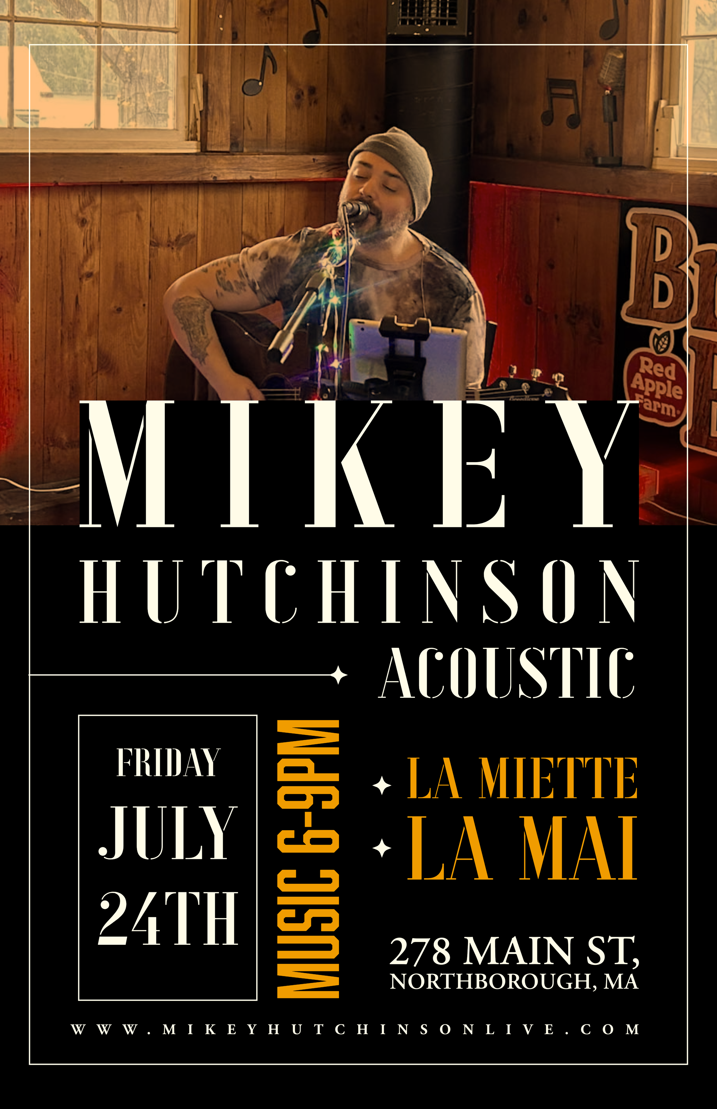 Mikey Hutchinson @ La miette La mai