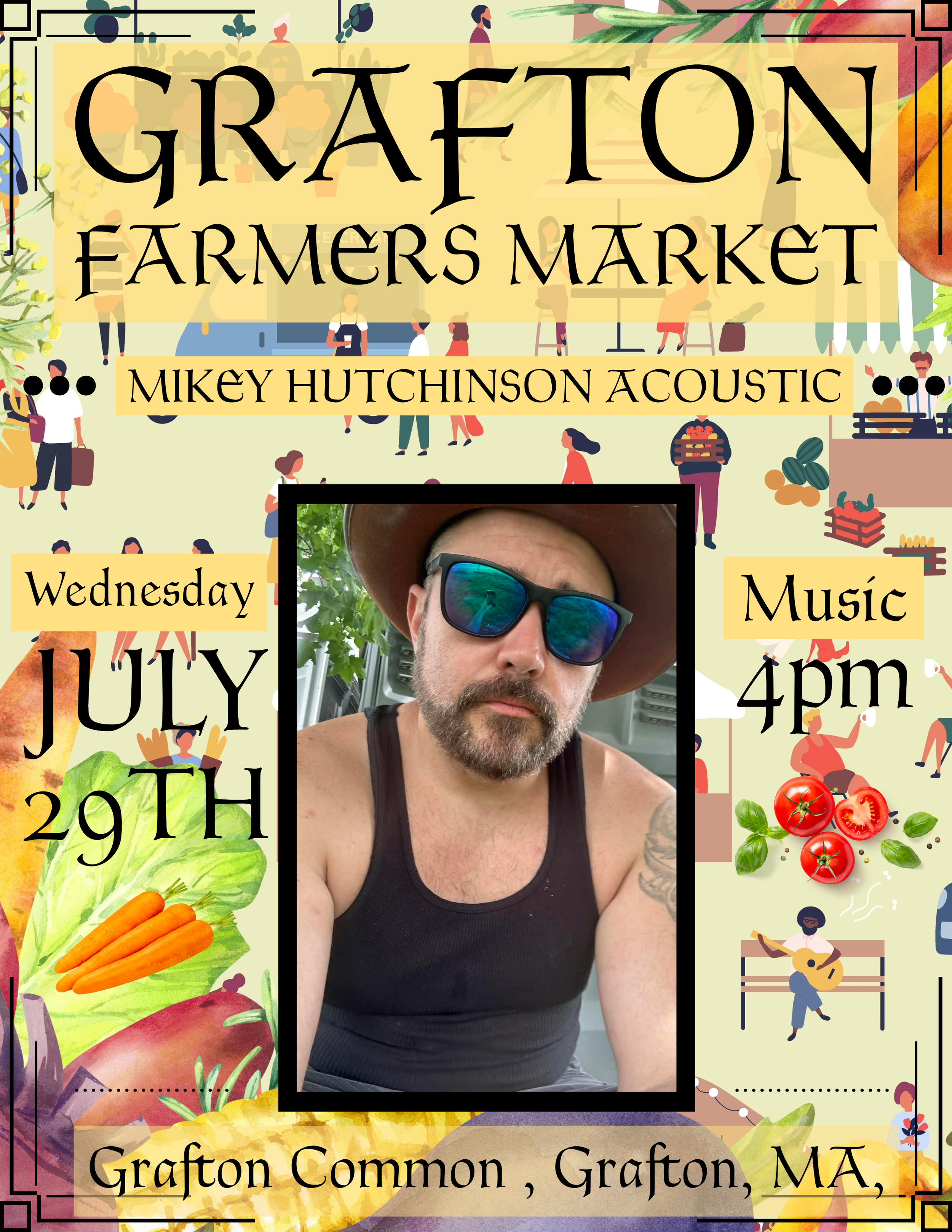 Mikey Hutchinson @ the Grafton Farmers Market