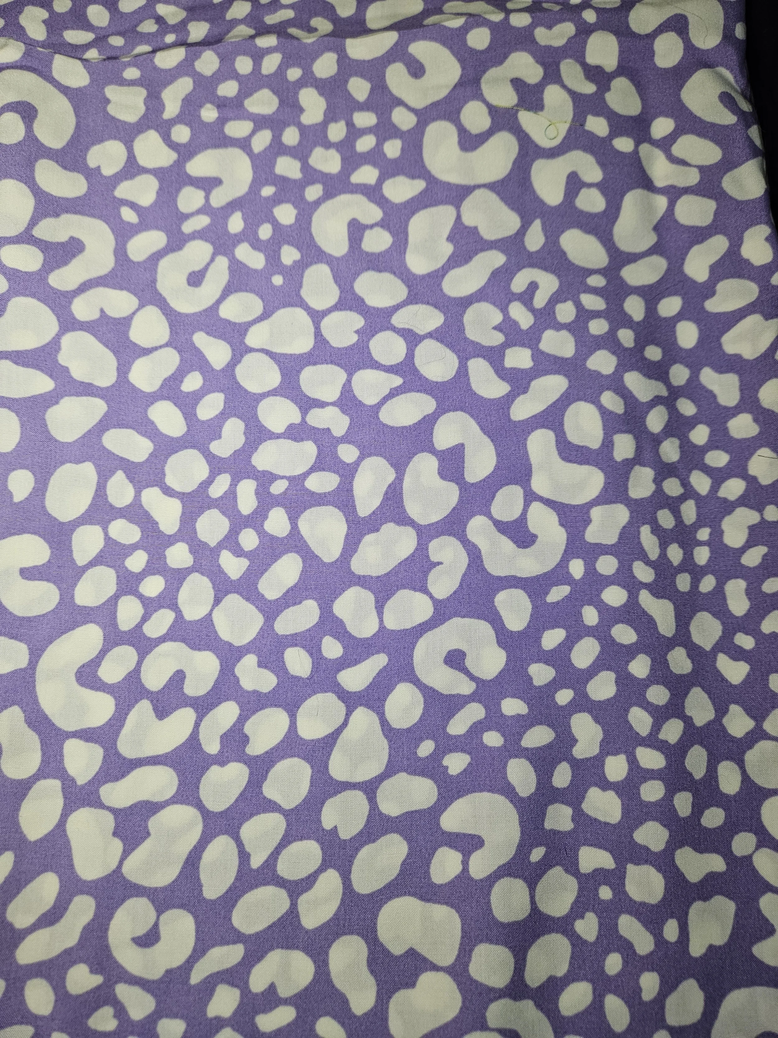 Purple and White Cheetah