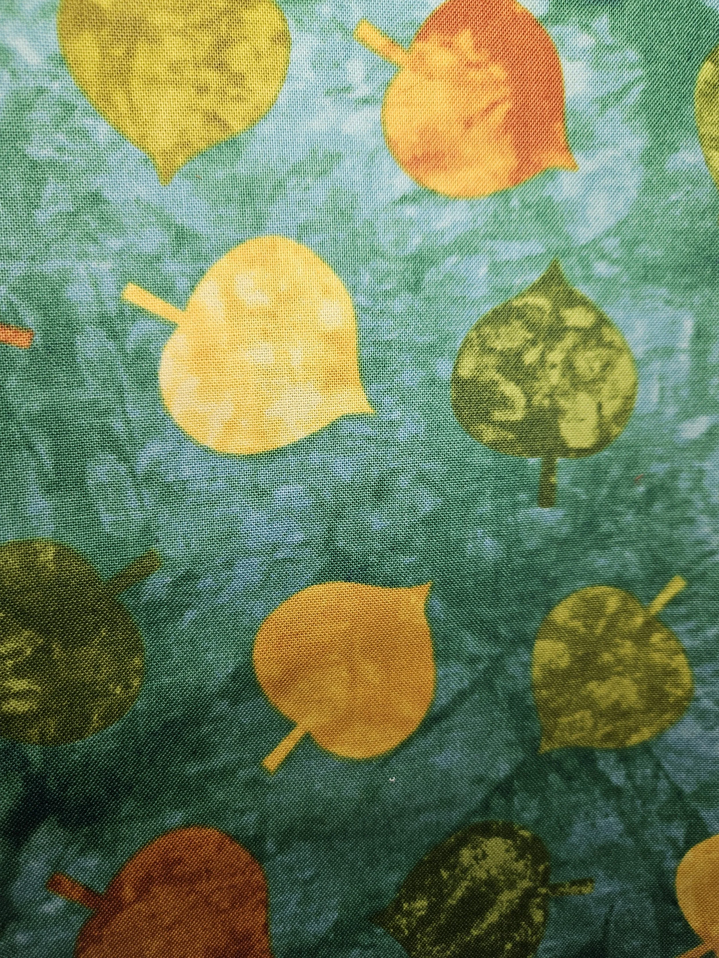 Teal Leaves