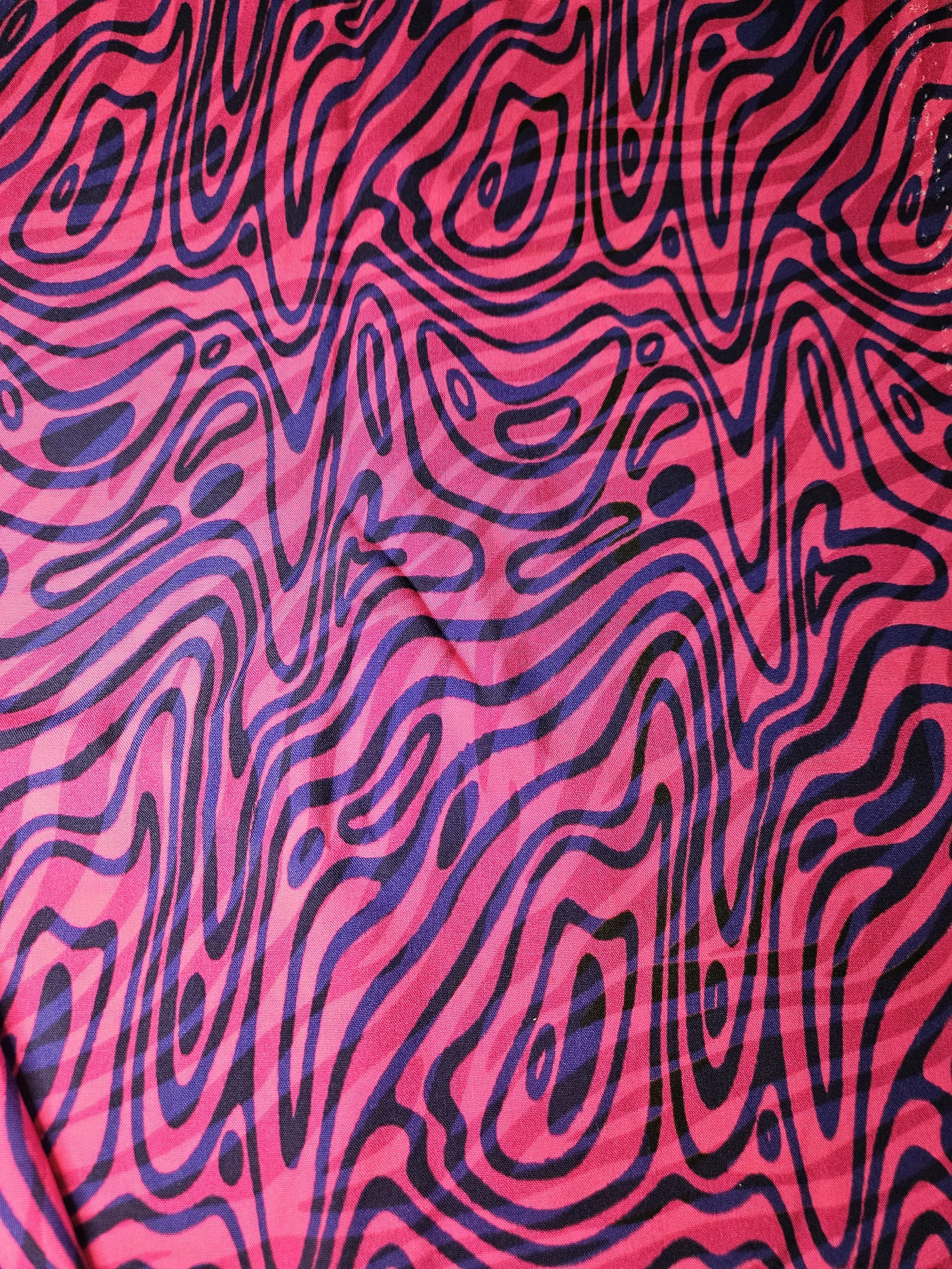 Pink and Purple Print
