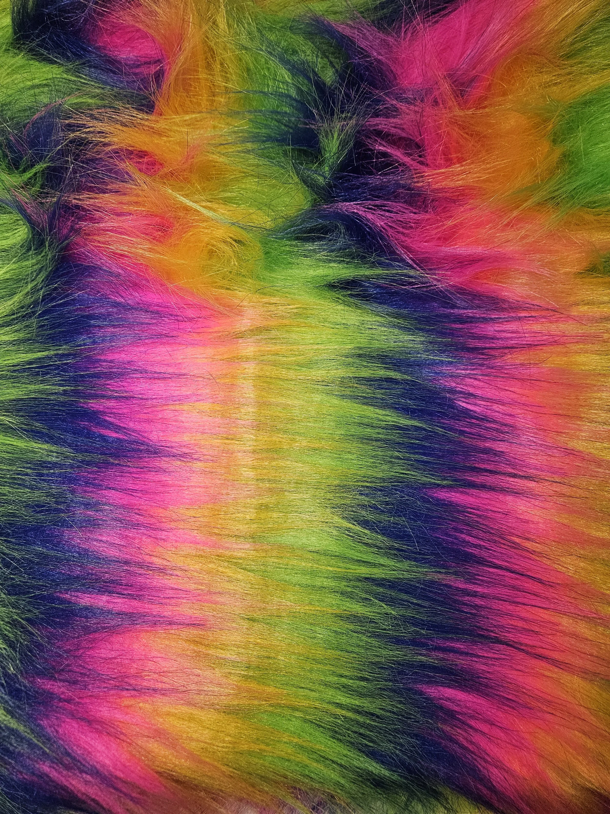 Rainbow Long Pile