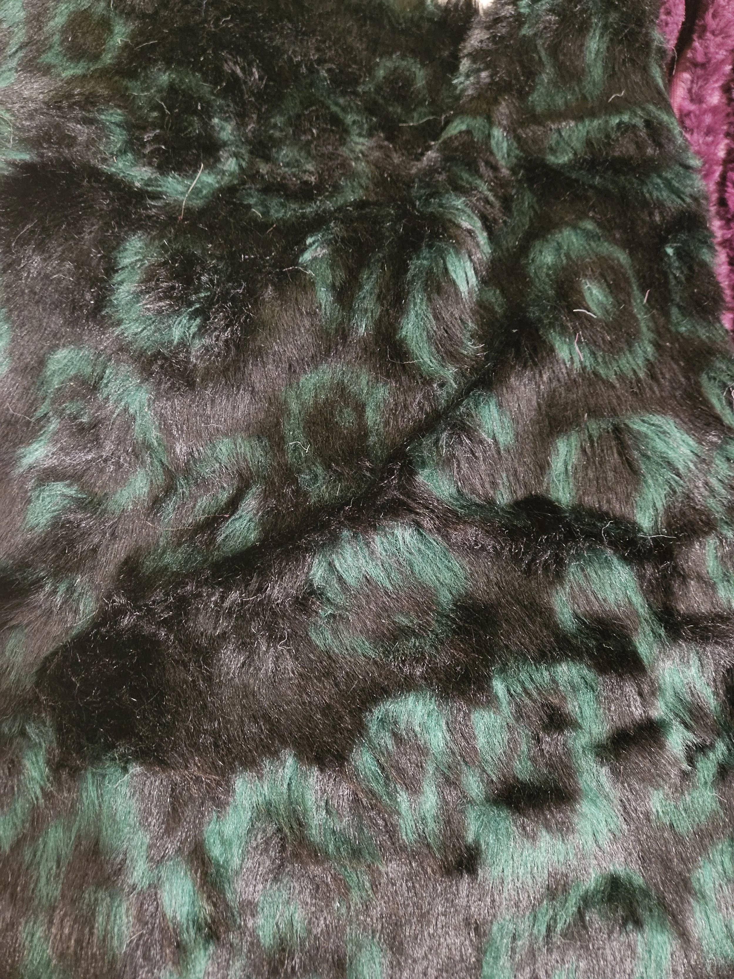 Black and Green Cheetah