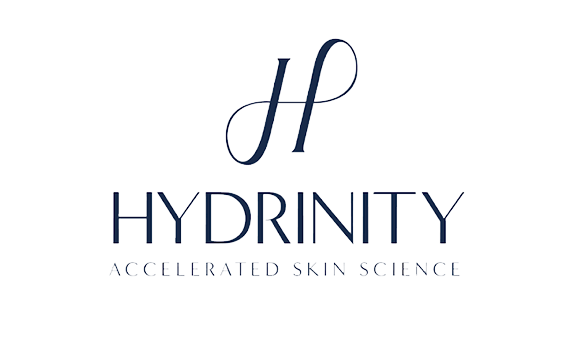 Hydrinity logo for skincare line.