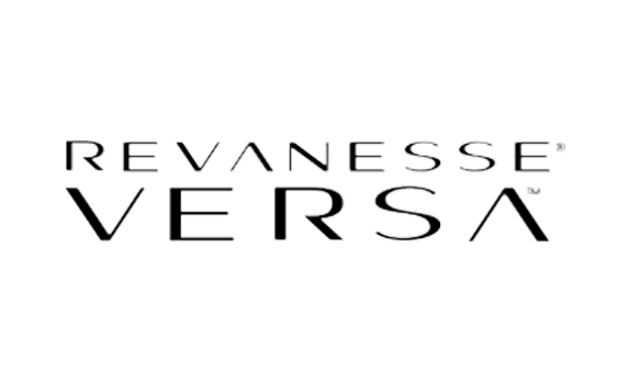 Revanesse Versa hyaluronic acid dermal filler logo.