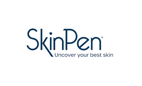 SkinPen professional microneedling treatment brand logo.