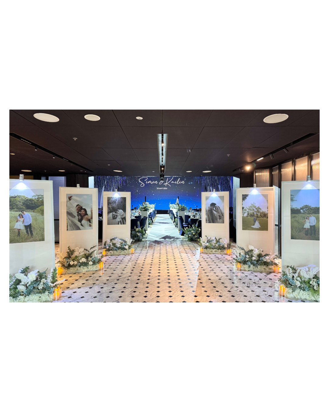 Exhibition-Style Reception Gallery