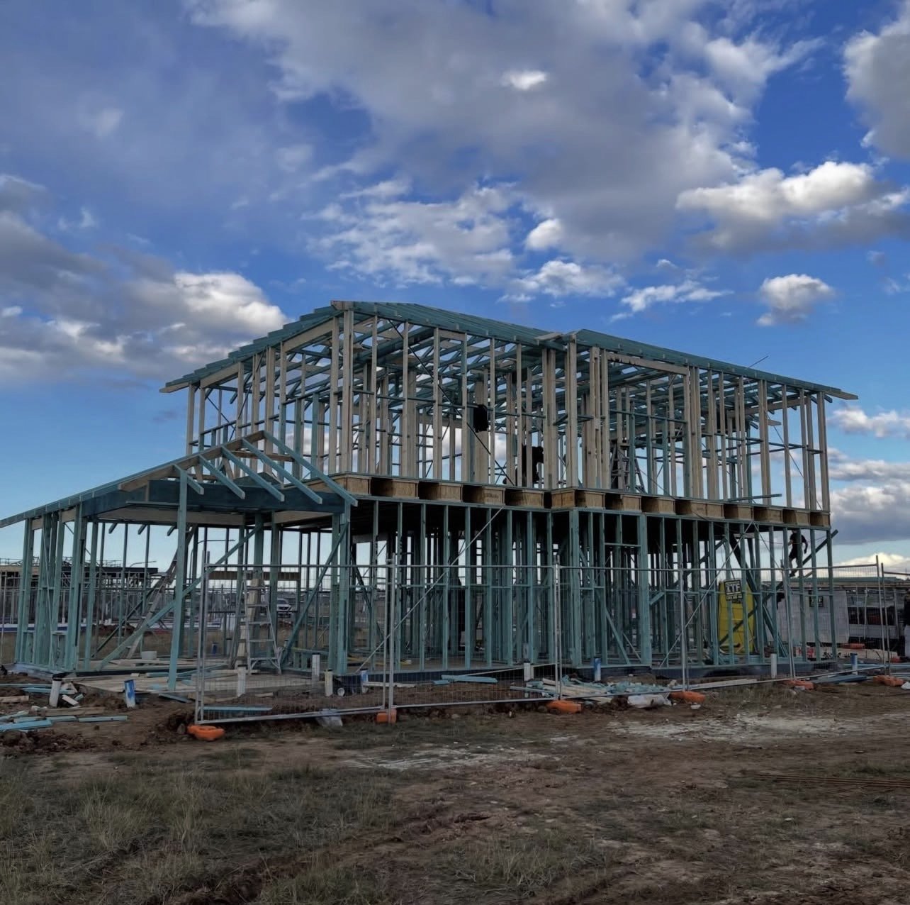 Timber framing for new residential build in western Sydney - Carpenter near me