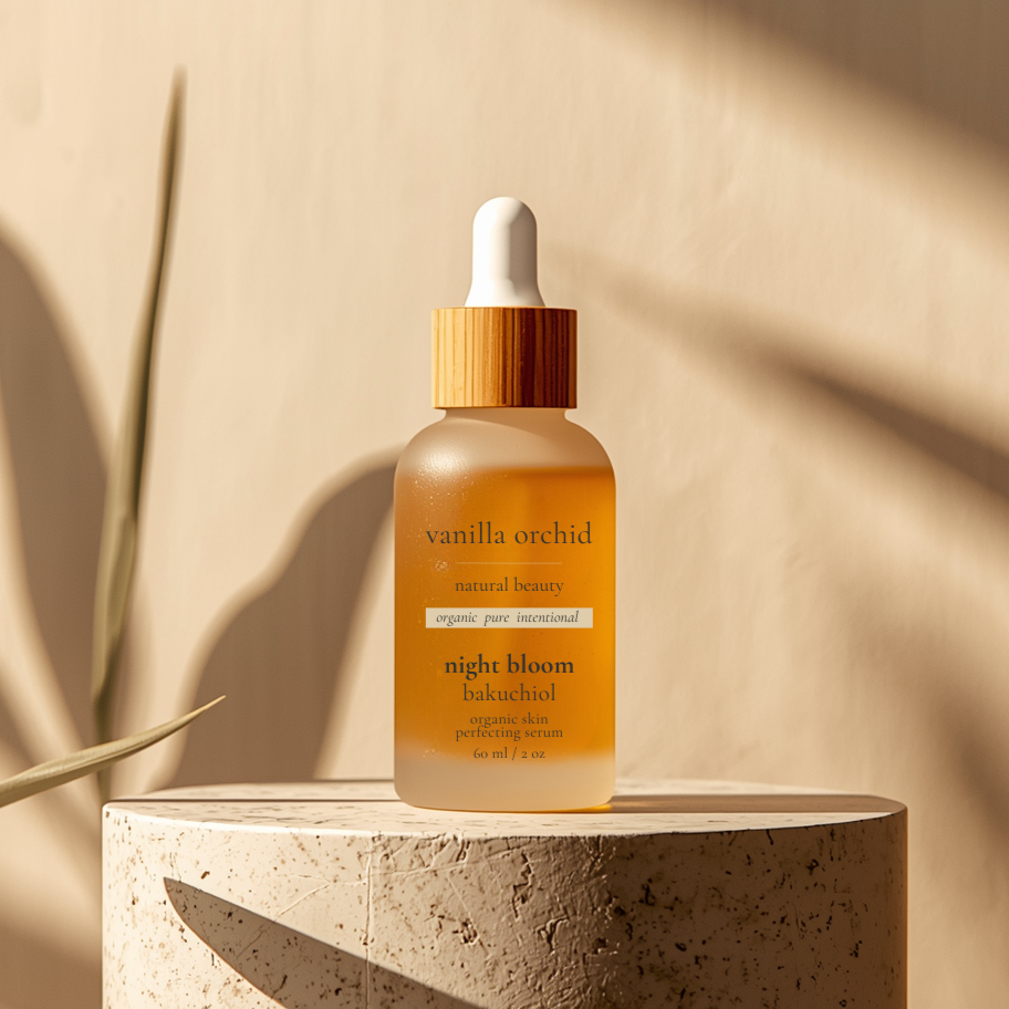2% bakuchiol skin perfecting serum · night bloom