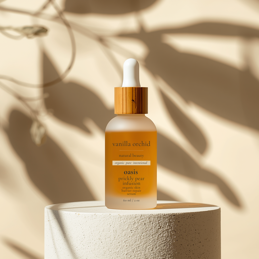 prickly pear infusion · skin barrier repair serum · oasis