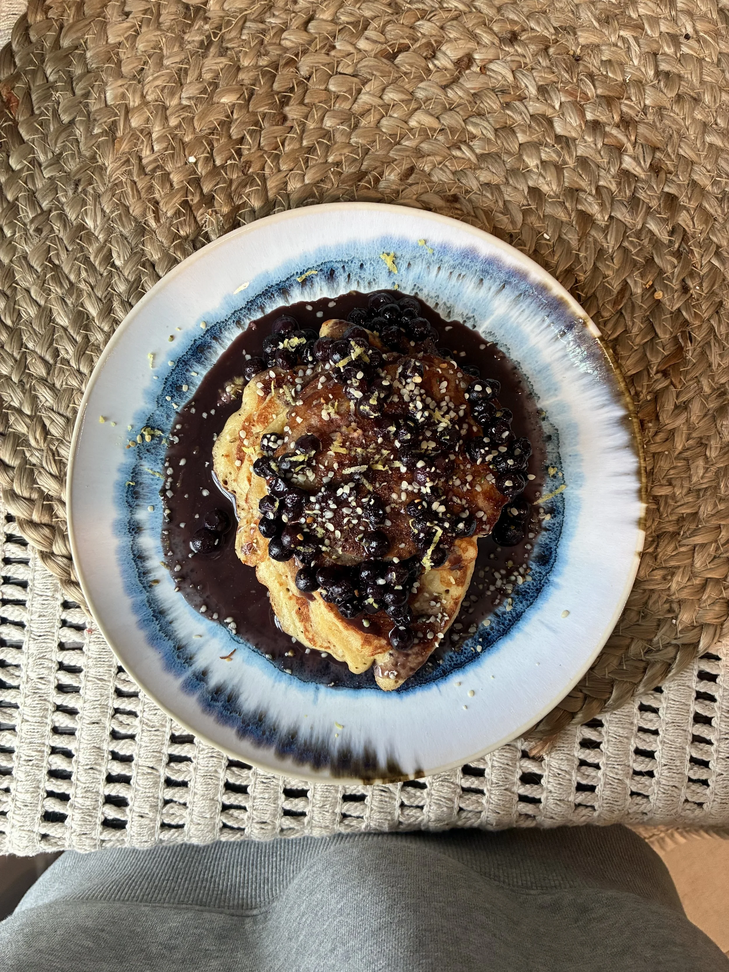 Blueberry Lemon Pancakes