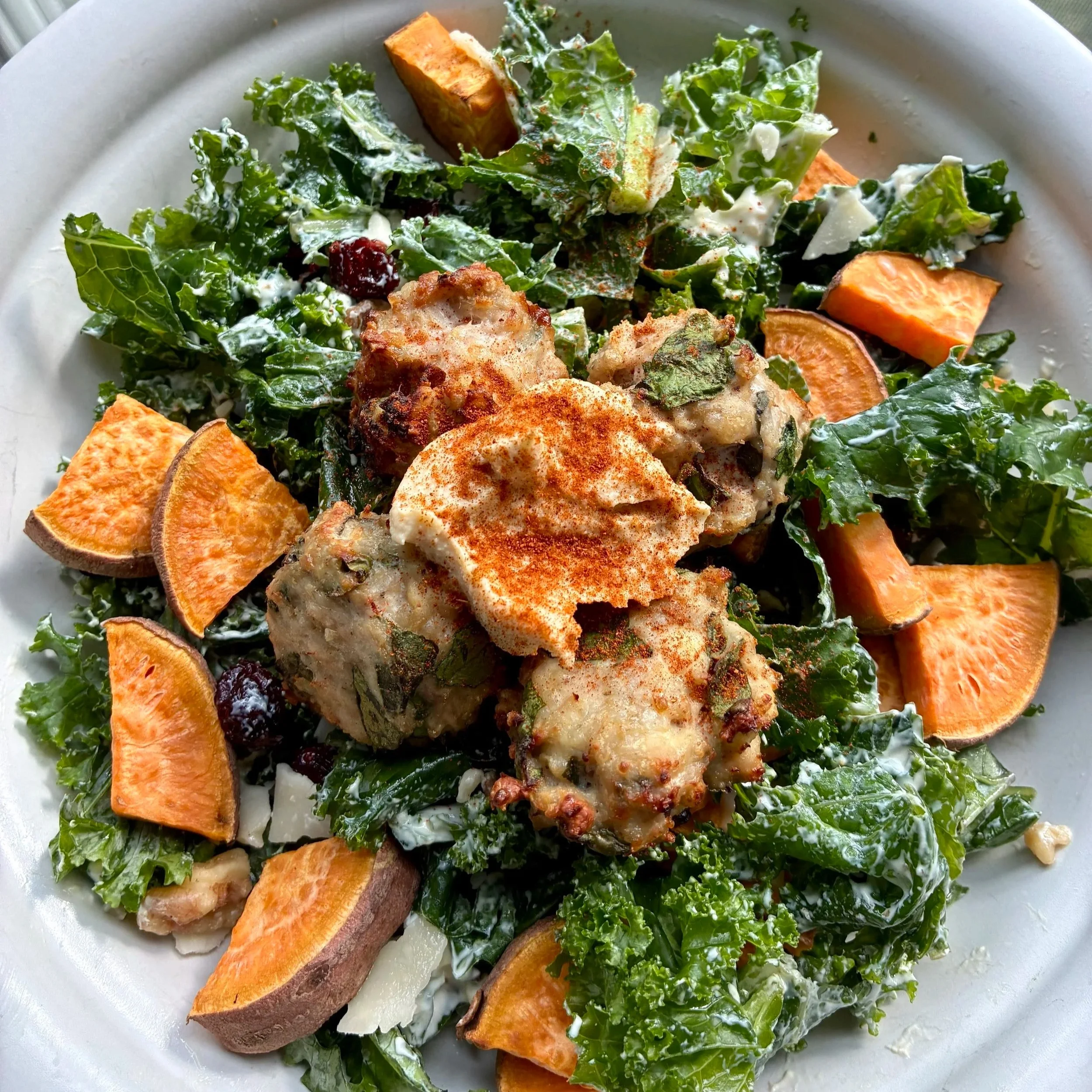 Meditteranean Chicken Meatballs 