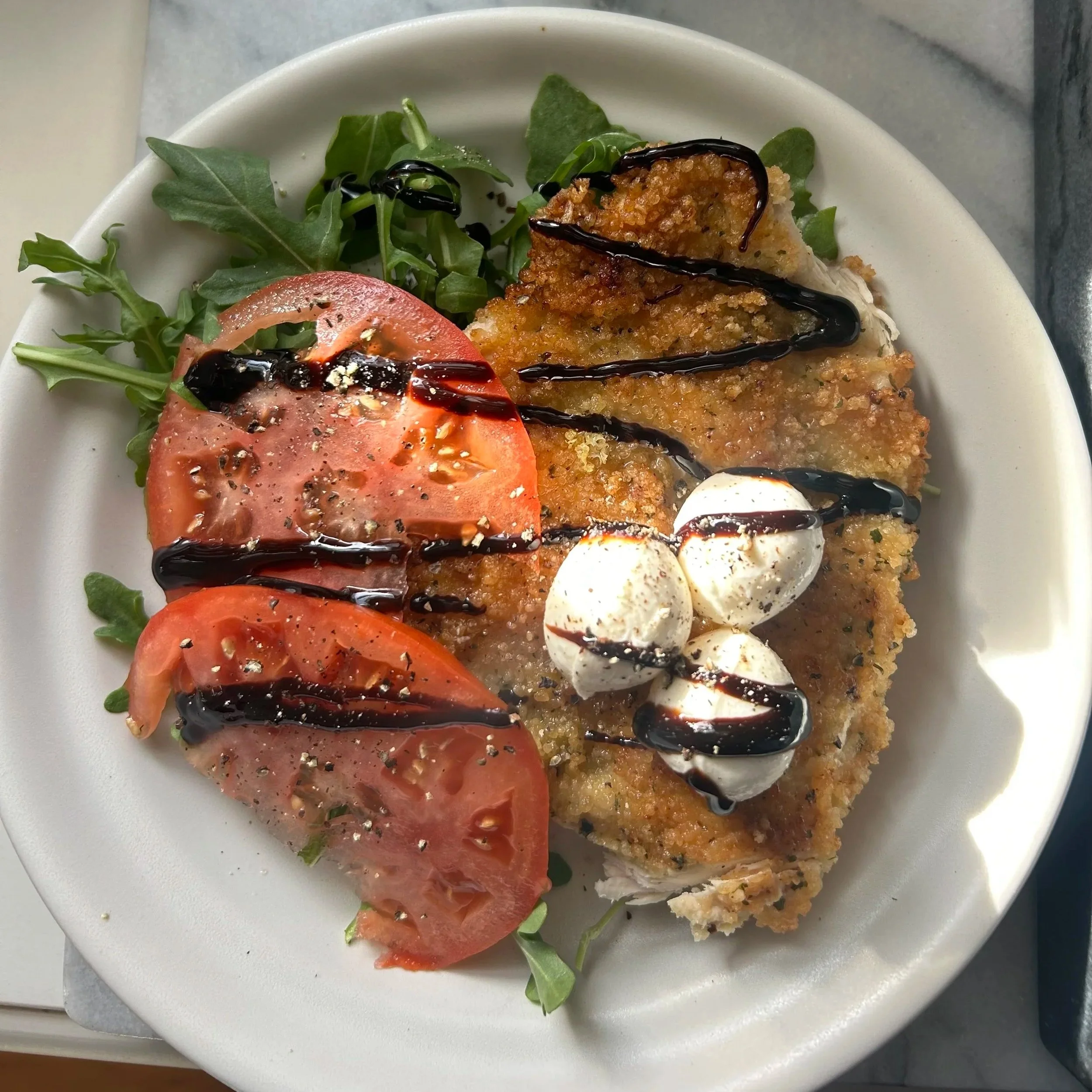 Crispy Chicken Caprese 